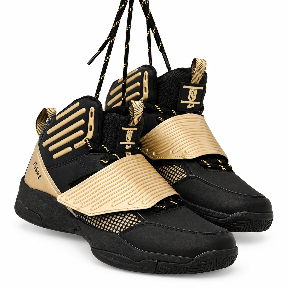 FBL Threat Basketball Shoes - Black - Size 5 FBL