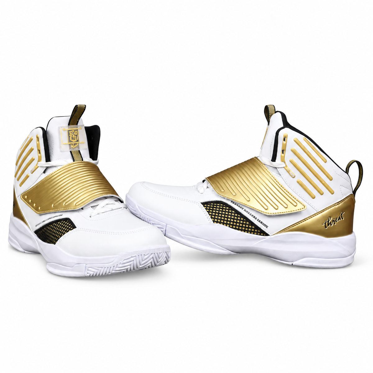 FBL Threat Basketball Shoes - White - Size 13 FBL