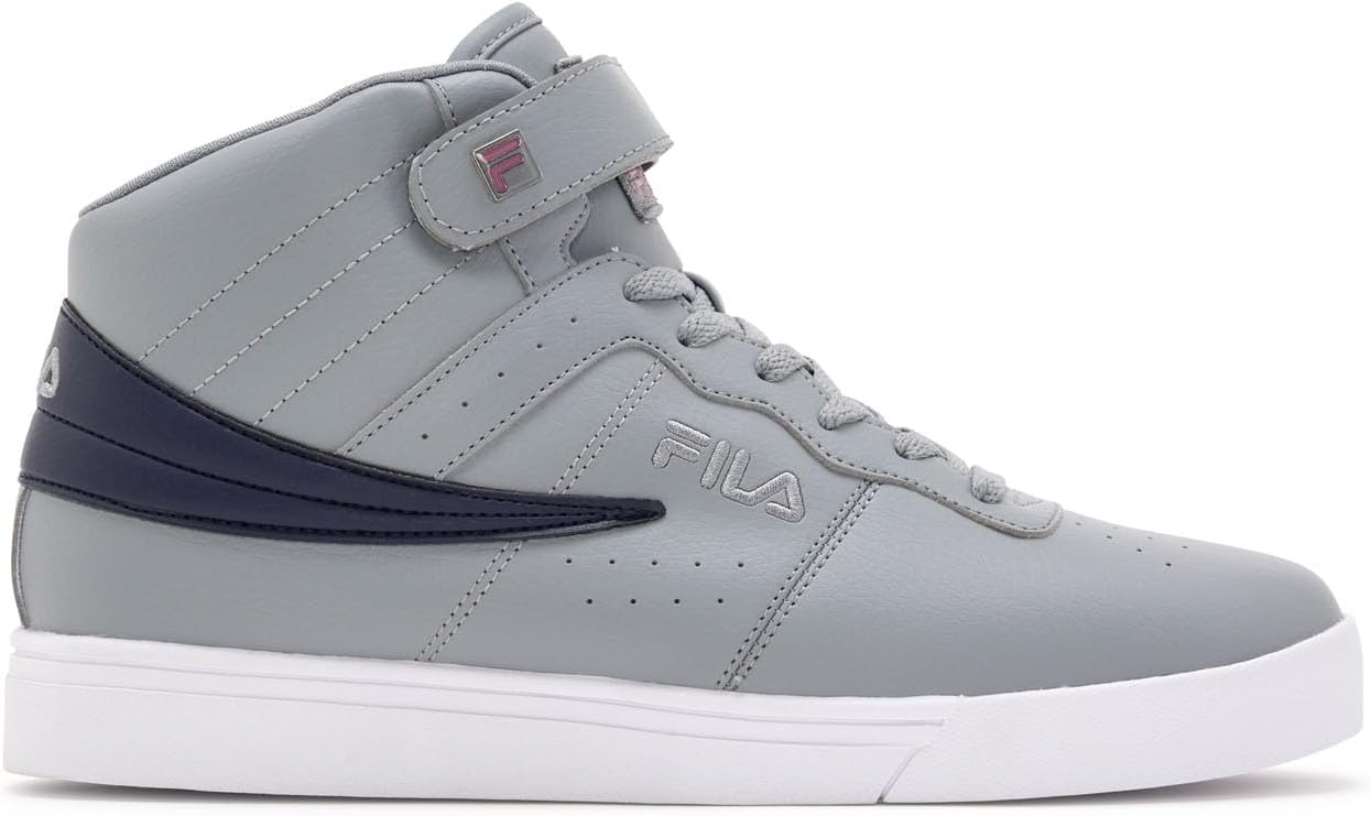 FILA Men's Vulc 13 Sneaker, Ultimate Gray/Fila Navy/Lilas, 10 US FILA
