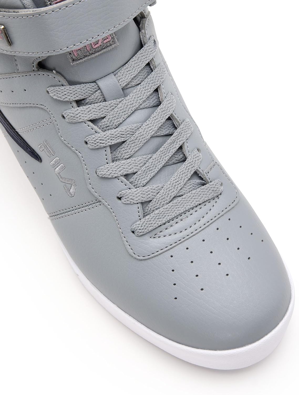 FILA Men's Vulc 13 Sneaker, Ultimate Gray/Fila Navy/Lilas, 10 US FILA