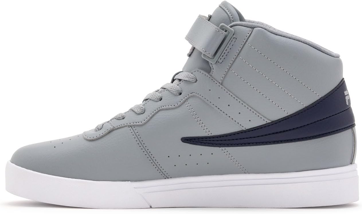 FILA Men's Vulc 13 Sneaker, Ultimate Gray/Fila Navy/Lilas, 10 US FILA