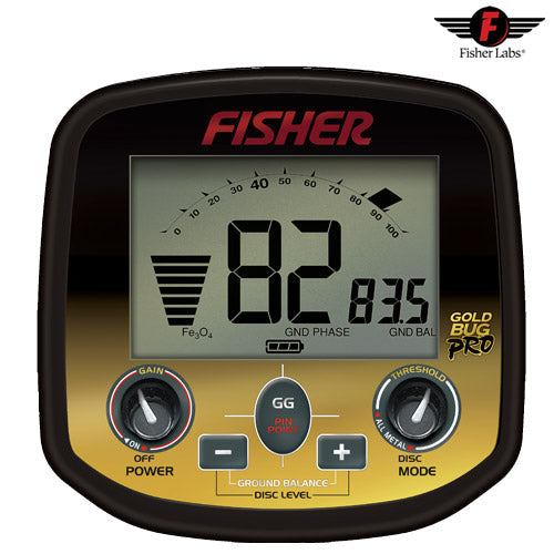 Fisher Gold Bug Pro Metal Detector - As New Condition Mr Bargain