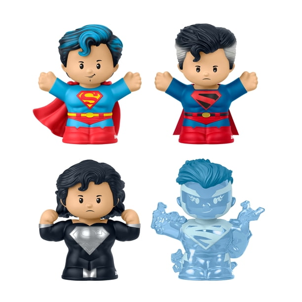 Fisher-Price Little People Collector Superman Through the Ages 4-Figure Set Fisher-Price