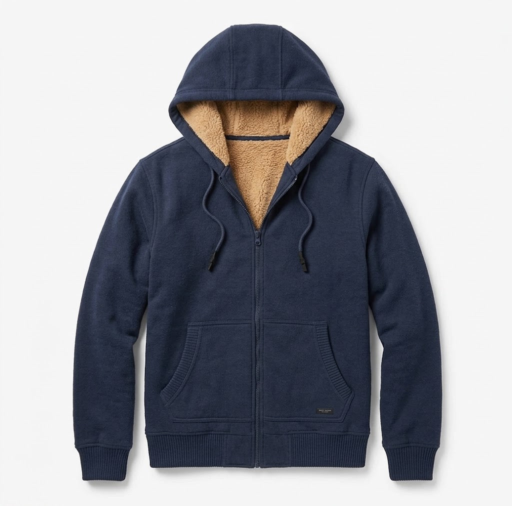 Buffalo Sherpa Men's Hoodie, Whale, Small BUFFALO