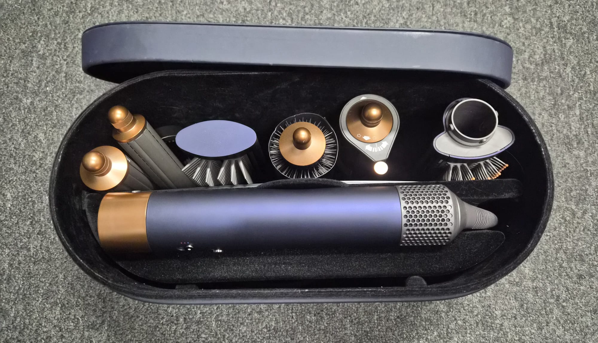 Dyson Airwrap i.d Multi-styler and dryer (Prussian Blue/Rich Copper)- Excellent Condition DYSON