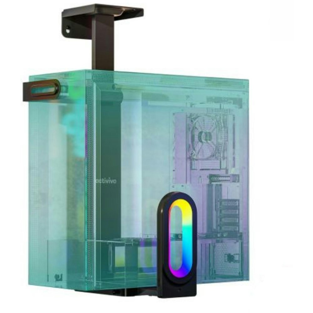 mbeat Activiva RGB Ultra-Wide Adjustable Wall & Under-Desk Gaming PC Mount - As New - Refurbished Mr Bargain