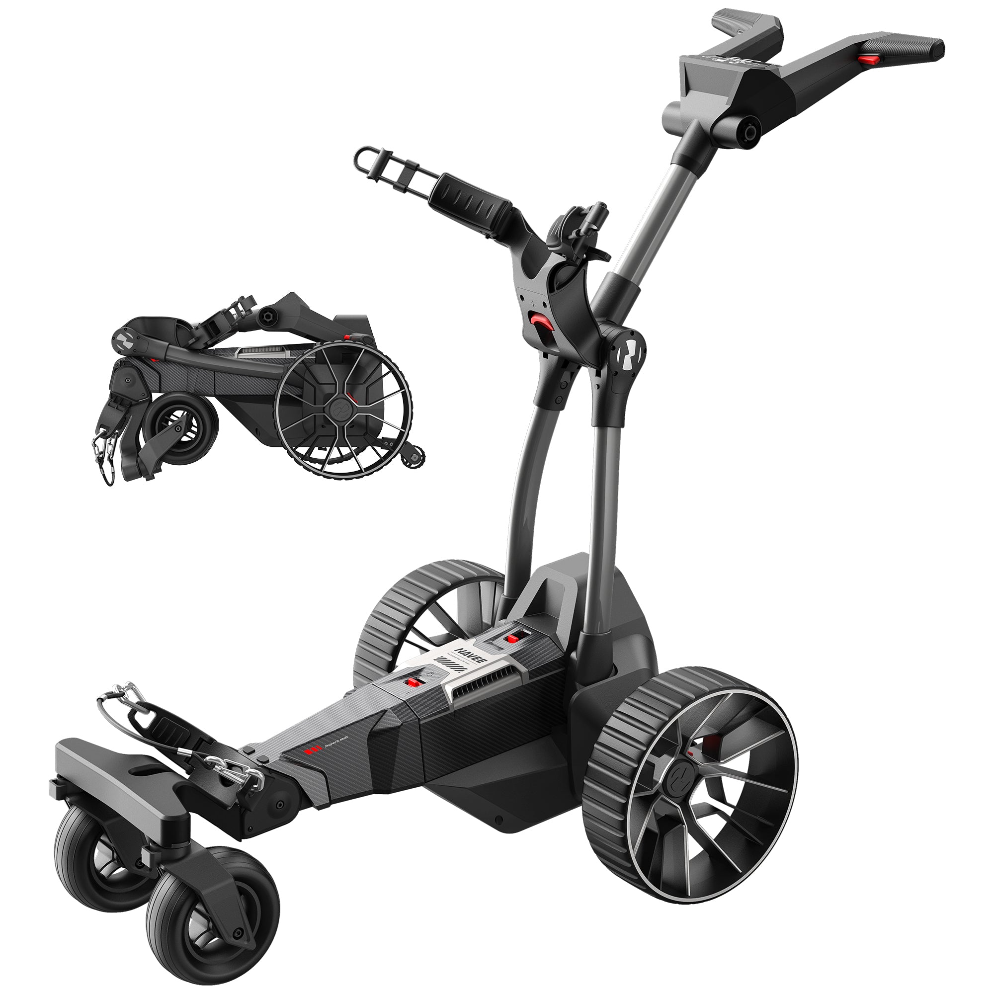 Navee Birdie 3 Electric Golf Push Cart - As New - Refurbished Navee