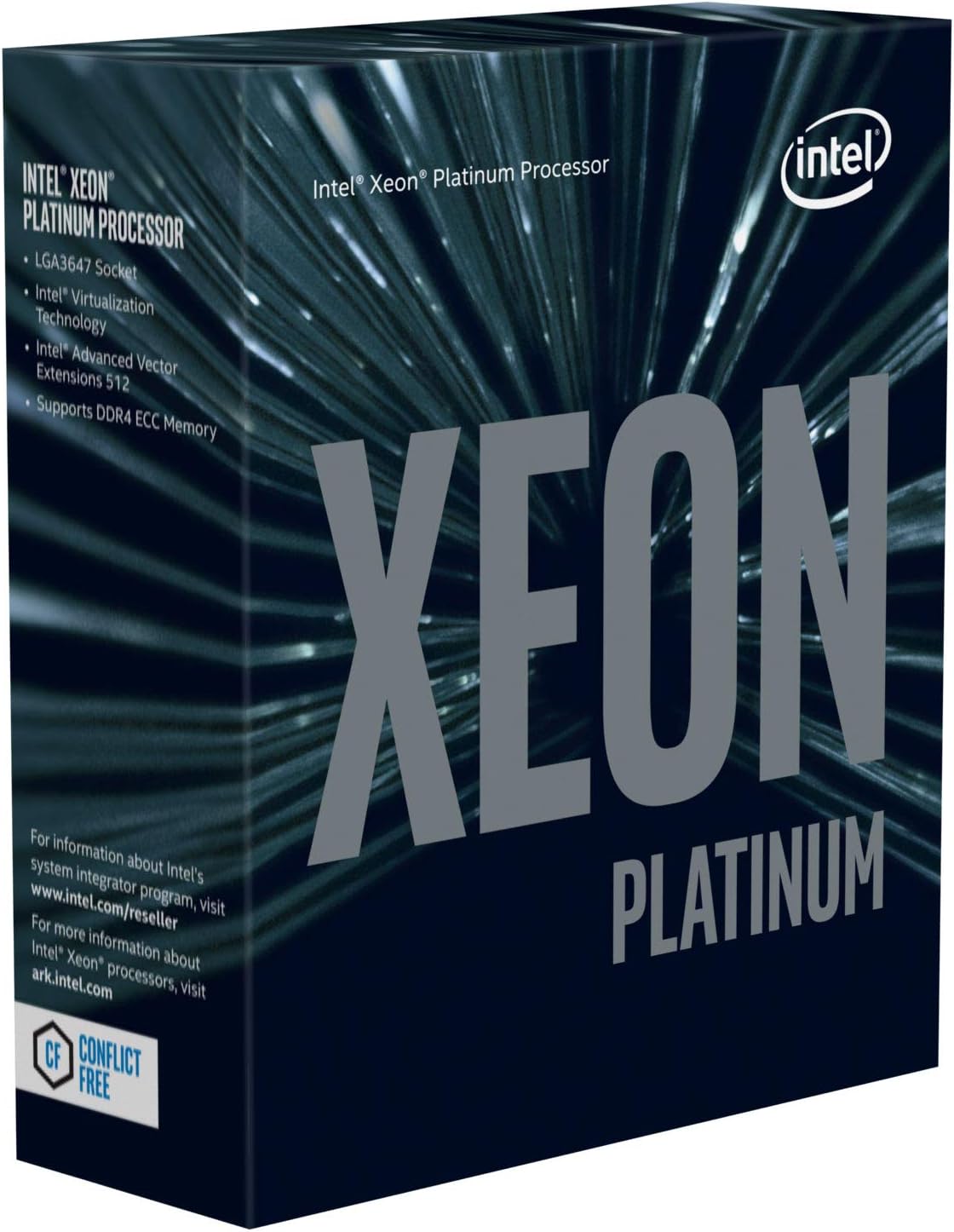 Intel Xeon Platinum 8180 28-Core 2.5GHz LGA3647 Processor - BX806738180 INTEL