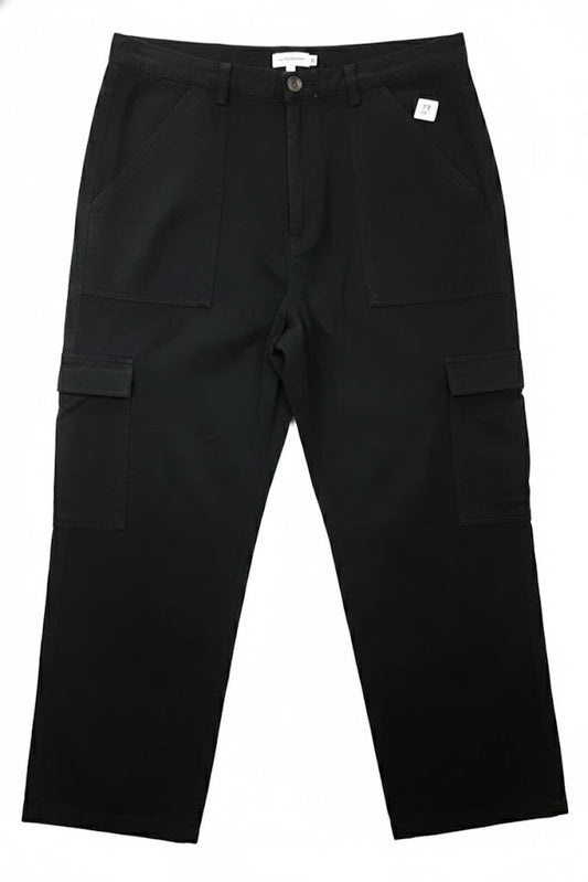 Jag High Waist Cargo Pocket Style Cotton Linen Blend Pants Mr Bargain