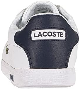 Lacoste Men's Graduate BL21 Sneaker, White/Navy, EU 42 Lacoste