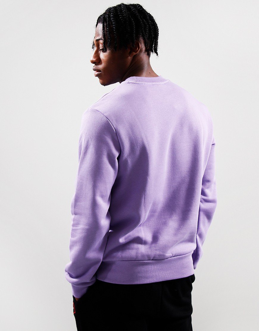 Lacoste Men's Essential Nb Crew Neck Sweat, Purple, X-Large Lacoste