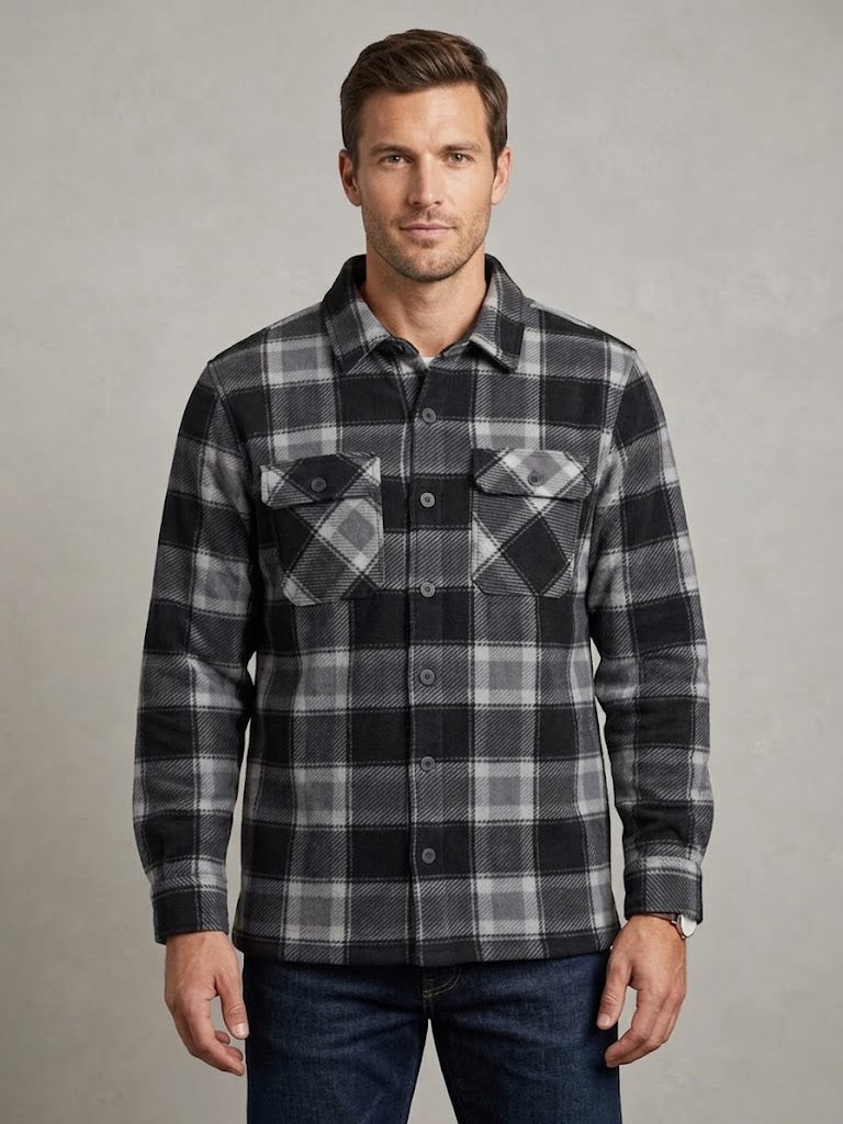 Boston Traders Men's Bonded Polar Shacket Boston Traders