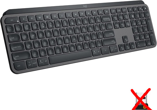 Logitech MX Keys Y-R0073 Wireless Illuminated Keyboard - Good - Refurbished Logitech
