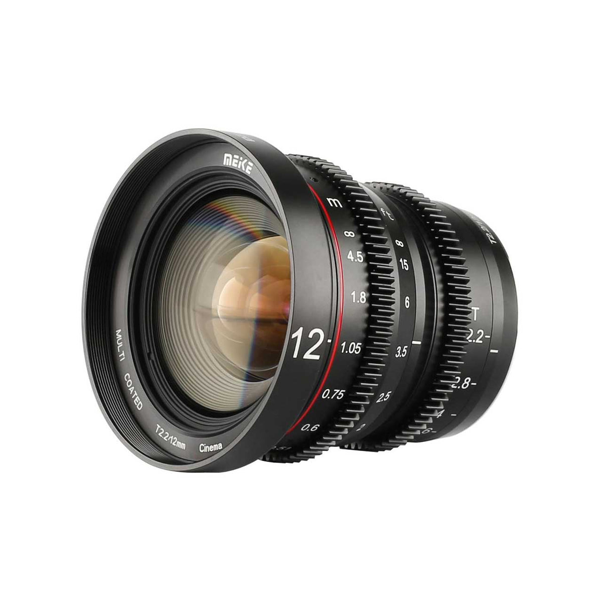 Meike 12mm T2.2 MFT Cine Lens - As New - Refurbished Meke