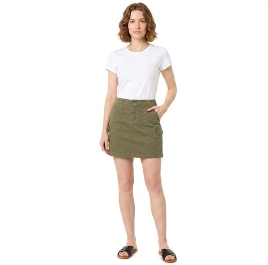 Briggs Ladies Skort Mid Rise with Cargo Pockets Built Skirt BRIGGS