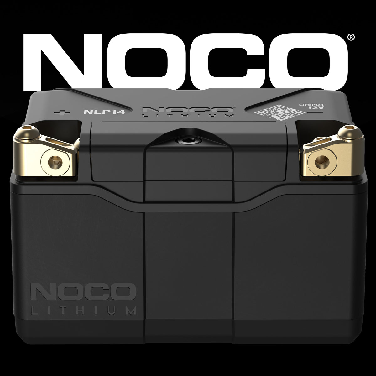 NOCO NLP14 Group 14 12.8V 4Ah 500A Lithium Powersport Battery - As New - Refurbished NOCO