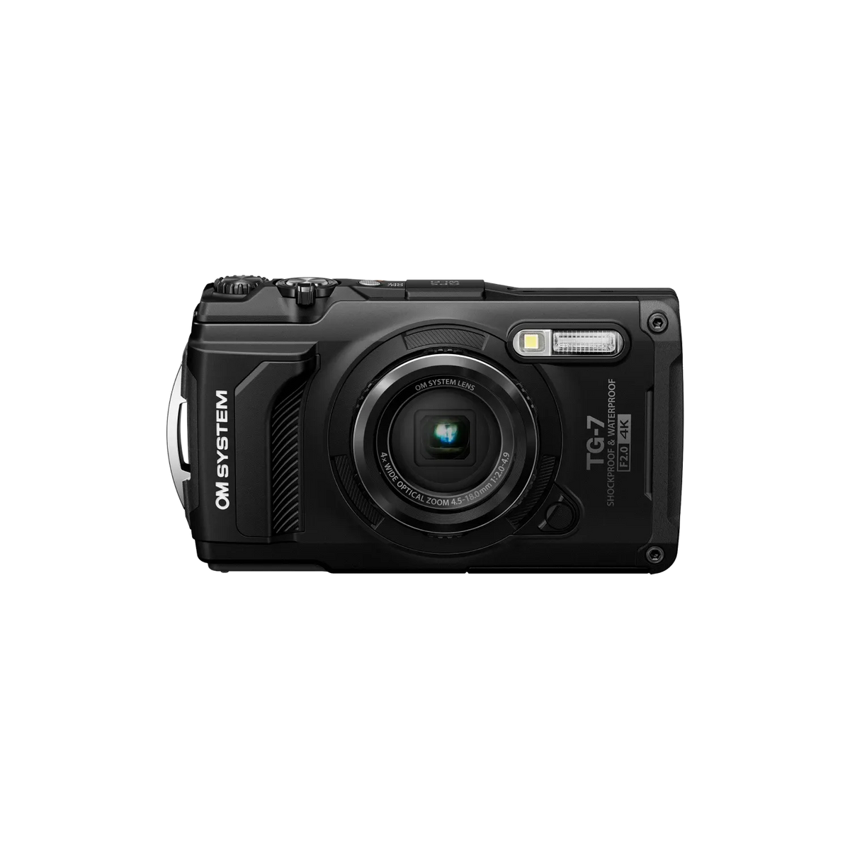 OM SYSTEM TG-7 Tough Camera Black OM System
