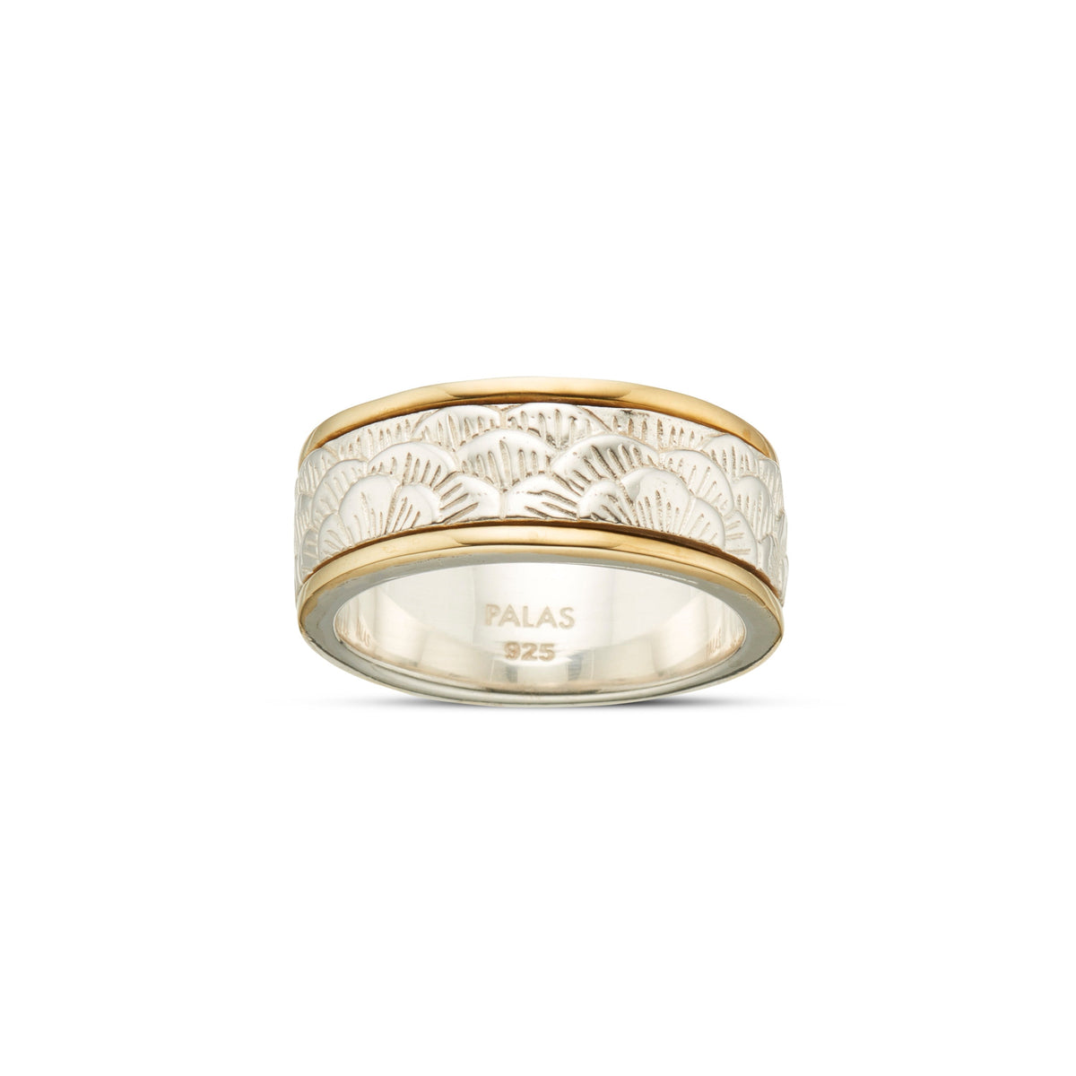 Palas Jewellery Lotus Meditation Spinning Ring - XX Large Palas Jewellery