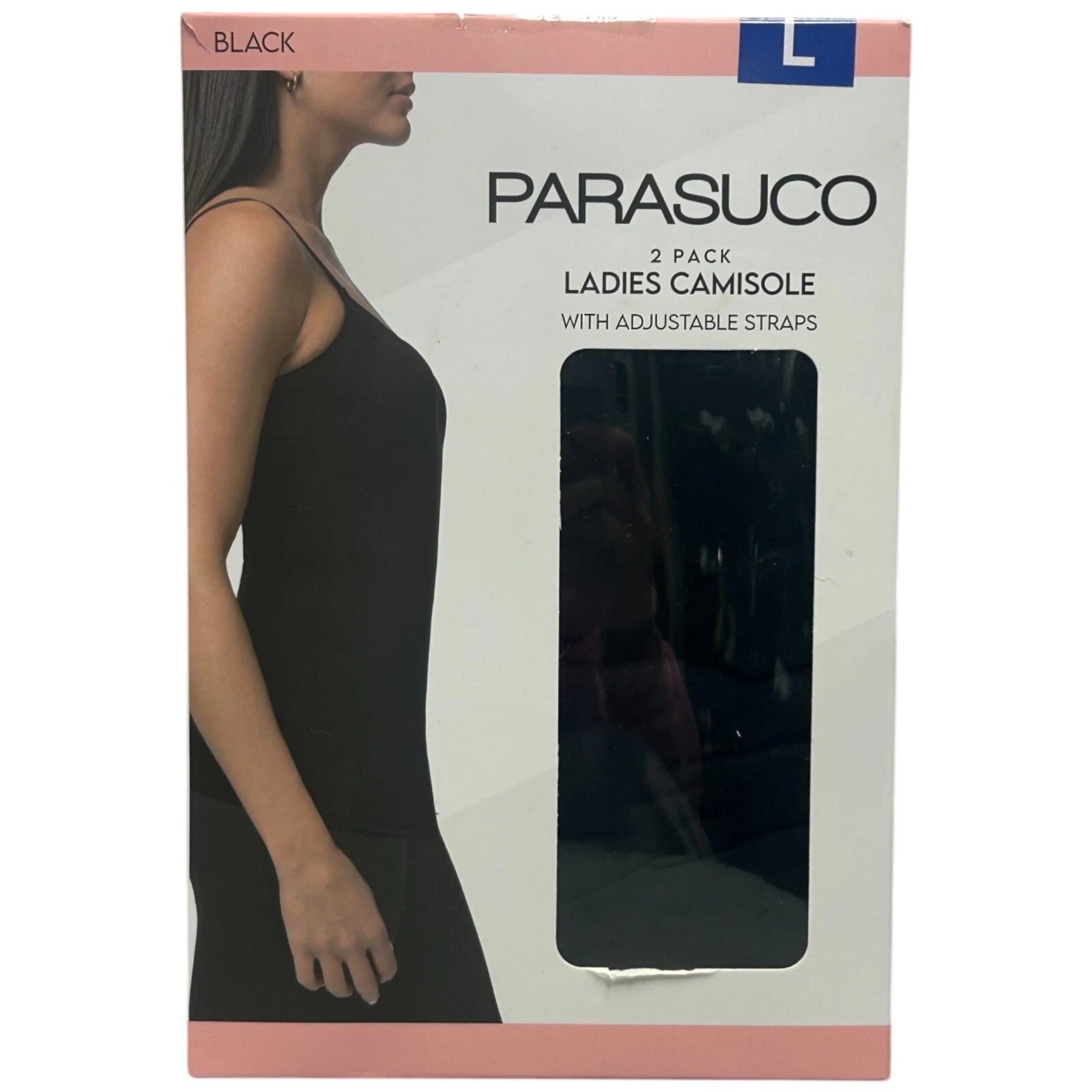 Parasuco 2 x Ladie's Camisole With Adjustable Straps Mr Bargain