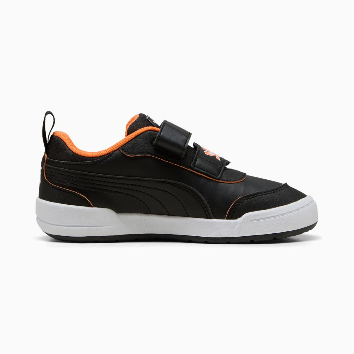PUMA Kids' Multiflex 2 x Hot Wheels Sneaker, Black/Orange Glo - inner side view