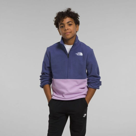 The North Face Unisex Adult's Glacier ¼ Zip Pullover, Cave Blue, Large The North Face