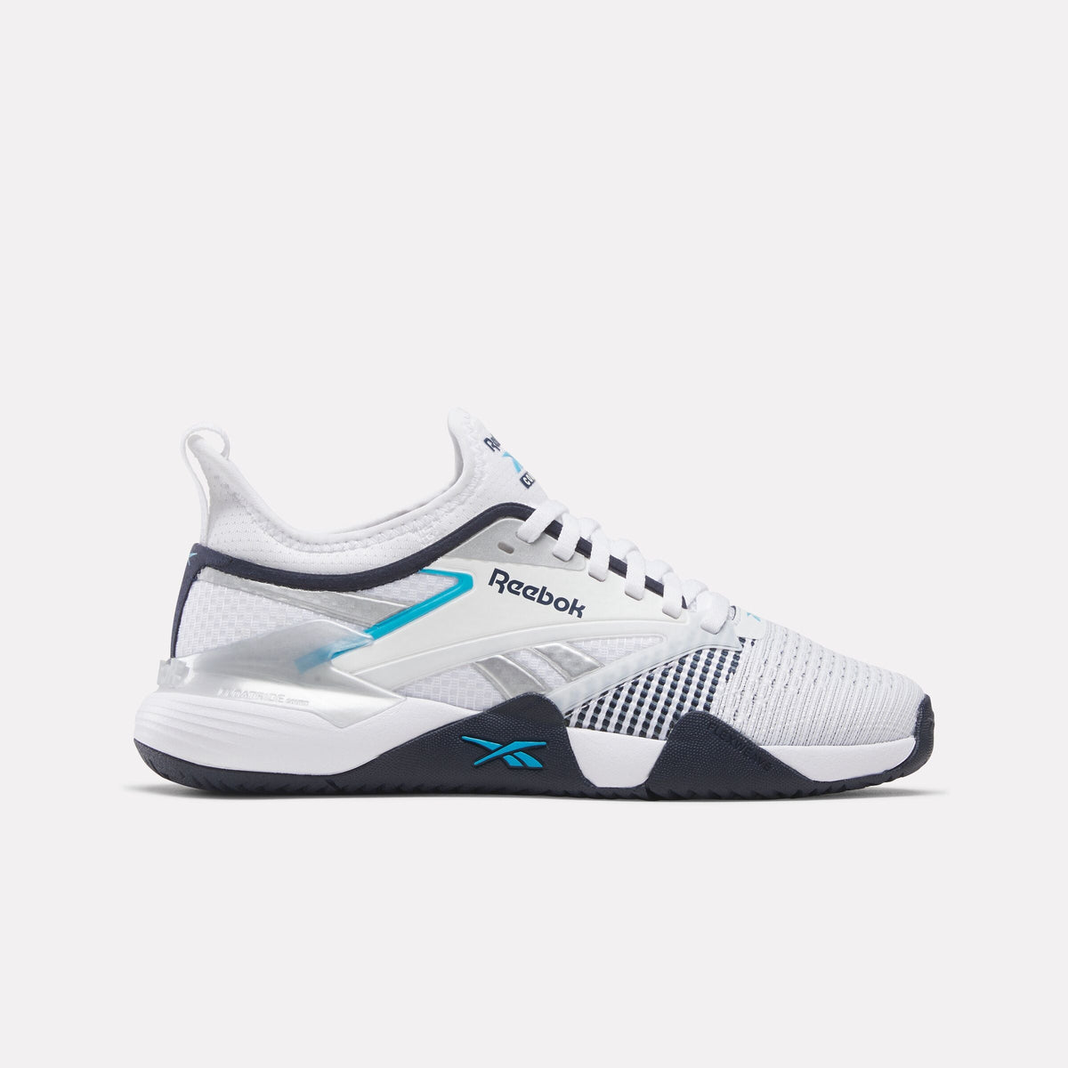 Reebok Nano Court Women's Training Shoes, White/Navy, EU 38 Reebok