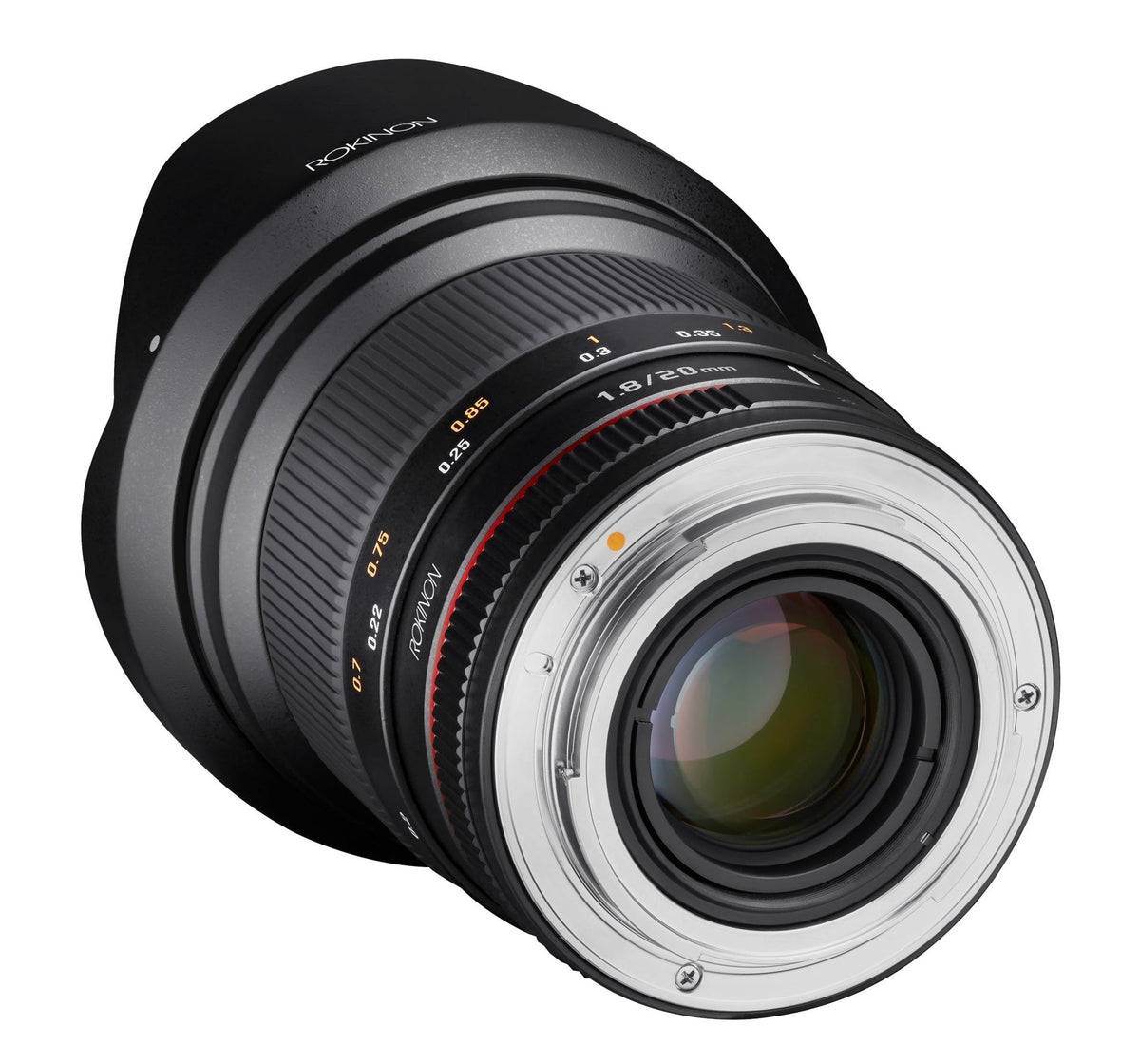 Rokinon 20mm f/1.8 ED AS UMC Lens for Nikon F - As New - Refurbished Rokinon