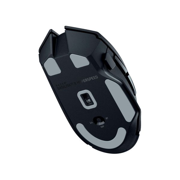 Razer Basilisk V3 X HyperSpeed Wireless Gaming Mouse - 18K DPI, 9 Programmable Controls, Chroma RGB - Classic Black Razer