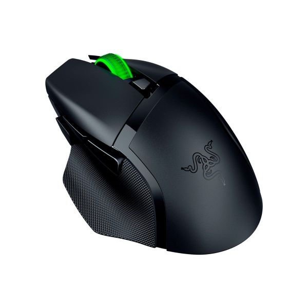 Razer Basilisk V3 X HyperSpeed Wireless Gaming Mouse - 18K DPI, 9 Programmable Controls, Chroma RGB - Classic Black Razer