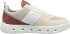 ECCO Women's Street 720 Apron Stitch Sneaker, Multicolor Limestone/Petal Trim, EU 40/US 9-9.5 ECCO