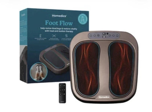 Homedics Foot Flow Vibrating Massager- As New Condition gl_beauty
