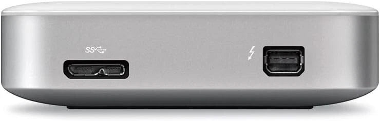 Buffalo MiniStation Thunderbolt USB 3.0 2TB Portable External Hard Drive HD-PA2.0TU3 – As New BUFFALO