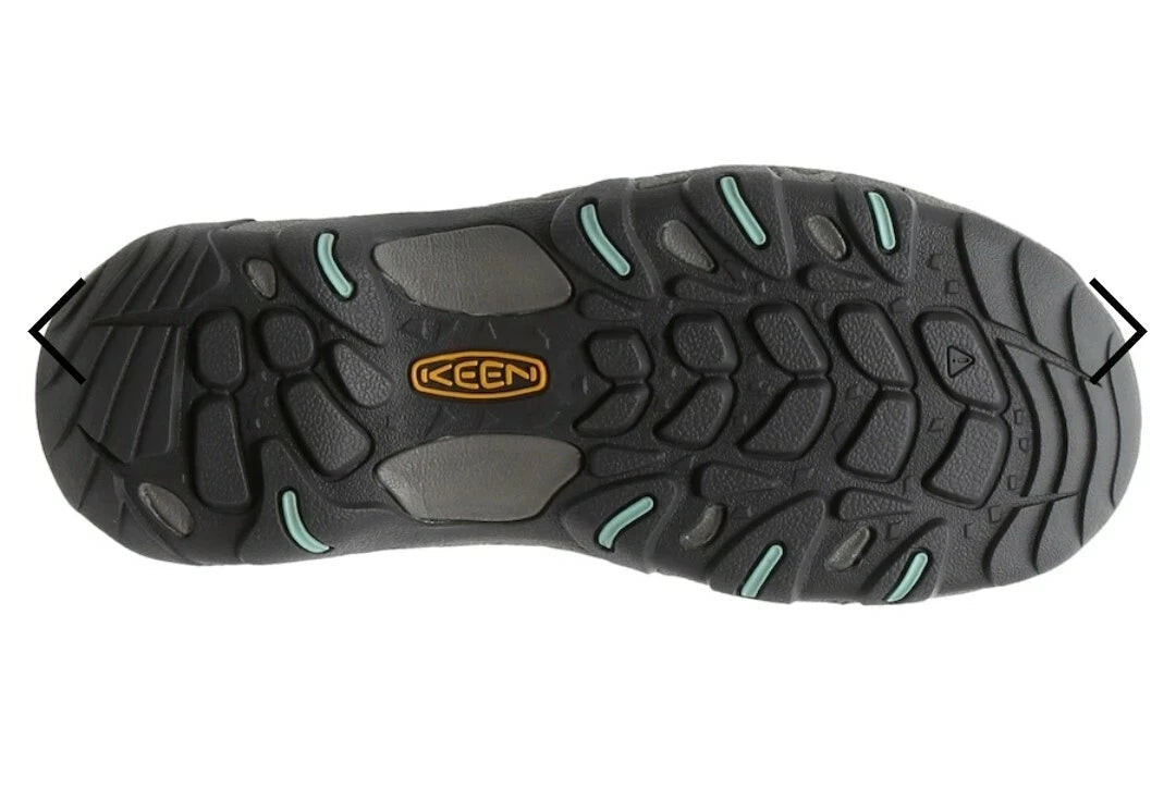 KEEN Women Steens Mid WP Steel Grey Size 7 US Keen