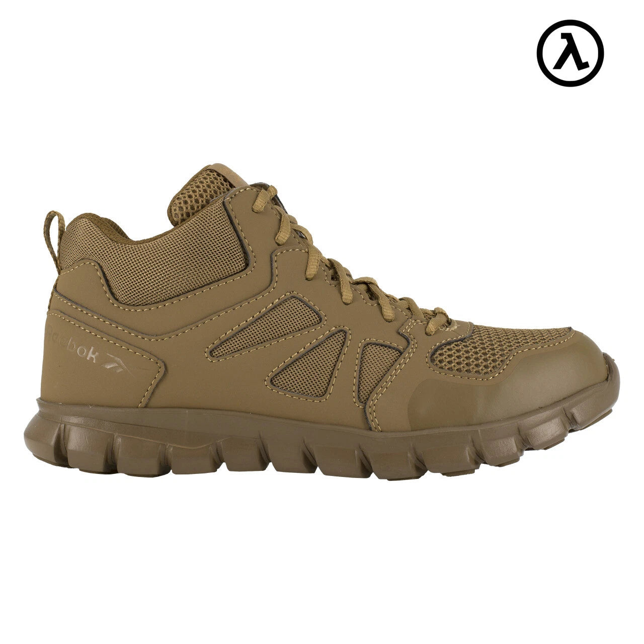Reebok Men's Sublite Cushion Tactical Mid Soft Toe Shoe Coyote Military, 10 Reebok