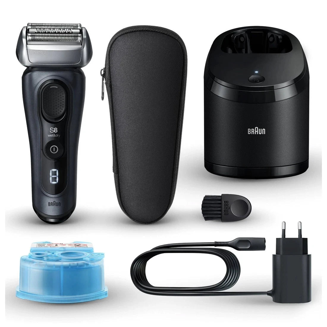 Braun Series 8 Shaver for Men 5-in-1 SmartCare 8563cc - As New - Refurbished BRAUN