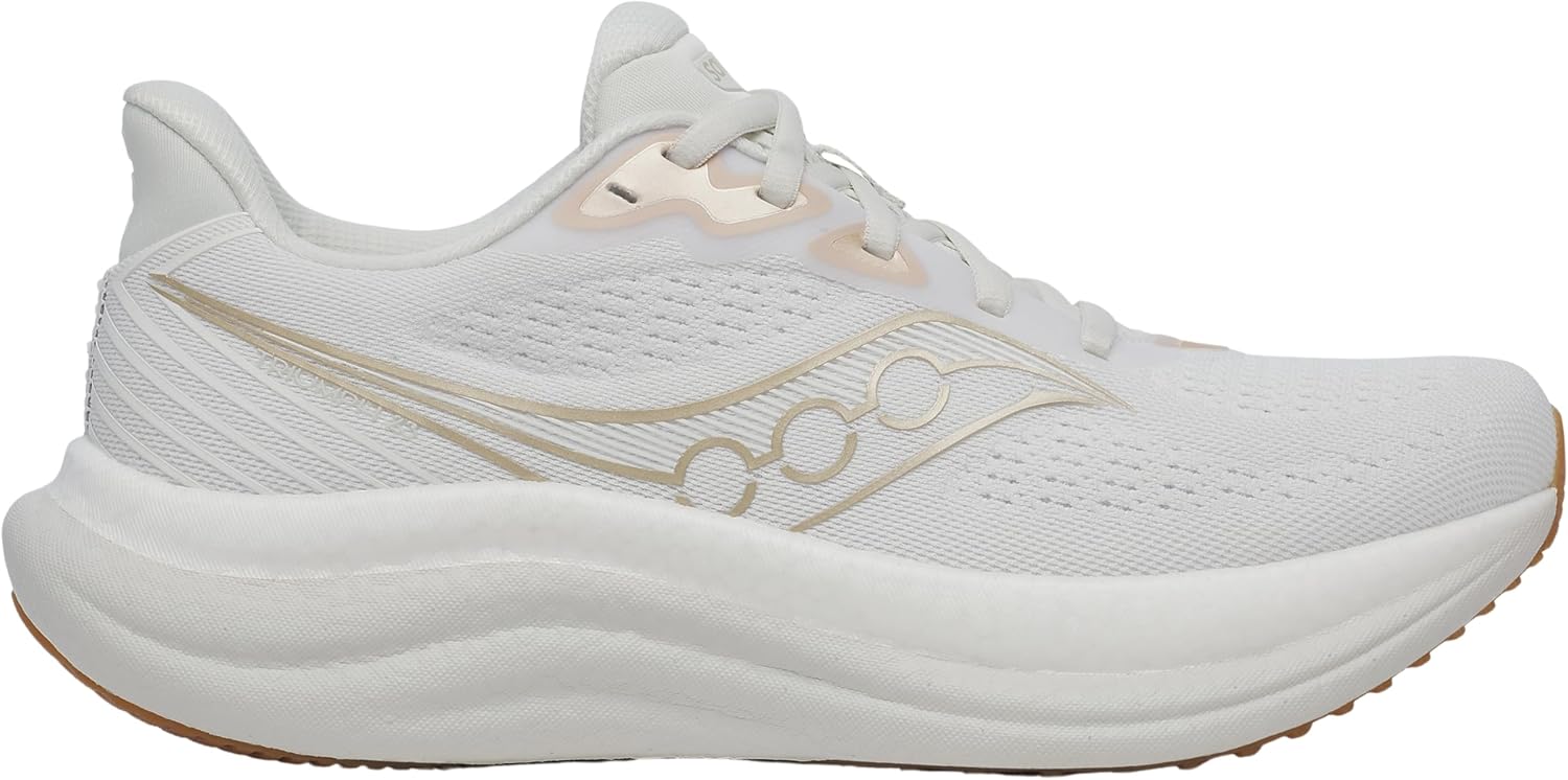 Saucony Women's Triumph 23 Sneaker, White/Artic, US 6 Saucony