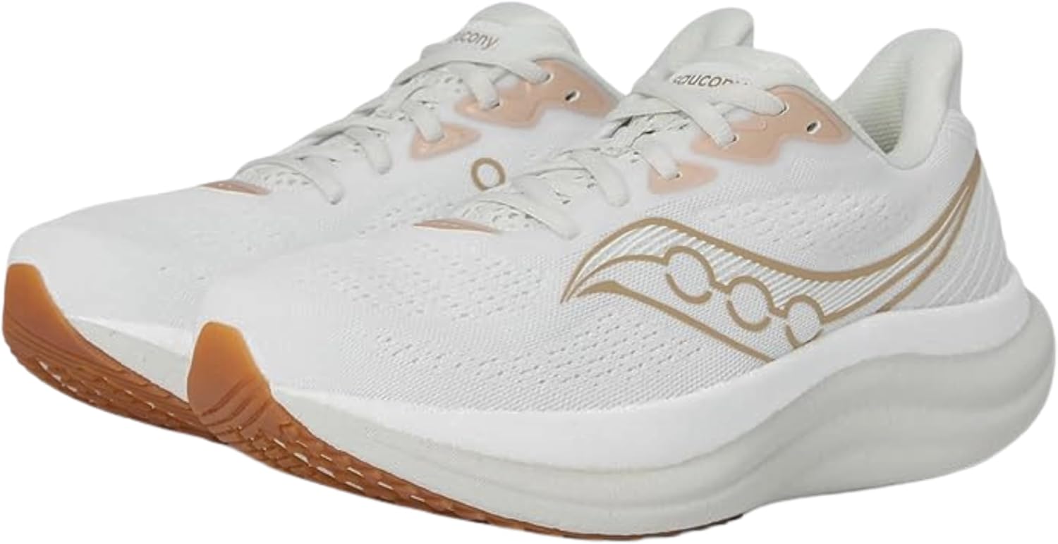 Saucony Women's Triumph 23 Sneaker, White/Artic, US 6 Saucony