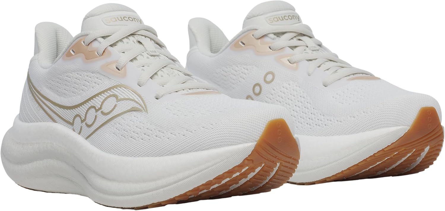Saucony Women's Triumph 23 Sneaker, White/Artic, US 6 Saucony