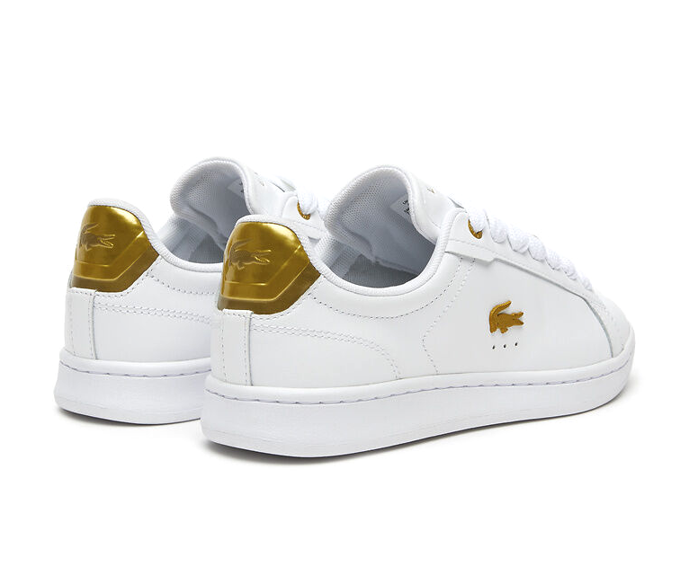 Lacoste Women's Carnaby Pro 123 5 SFA Sneaker, White/Gold - EU 35.5 Lacoste