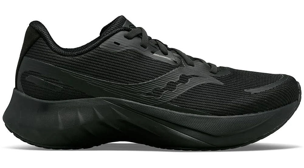 Saucony Tide 2 Triple Black Mens Running Shoe EU 44 Saucony