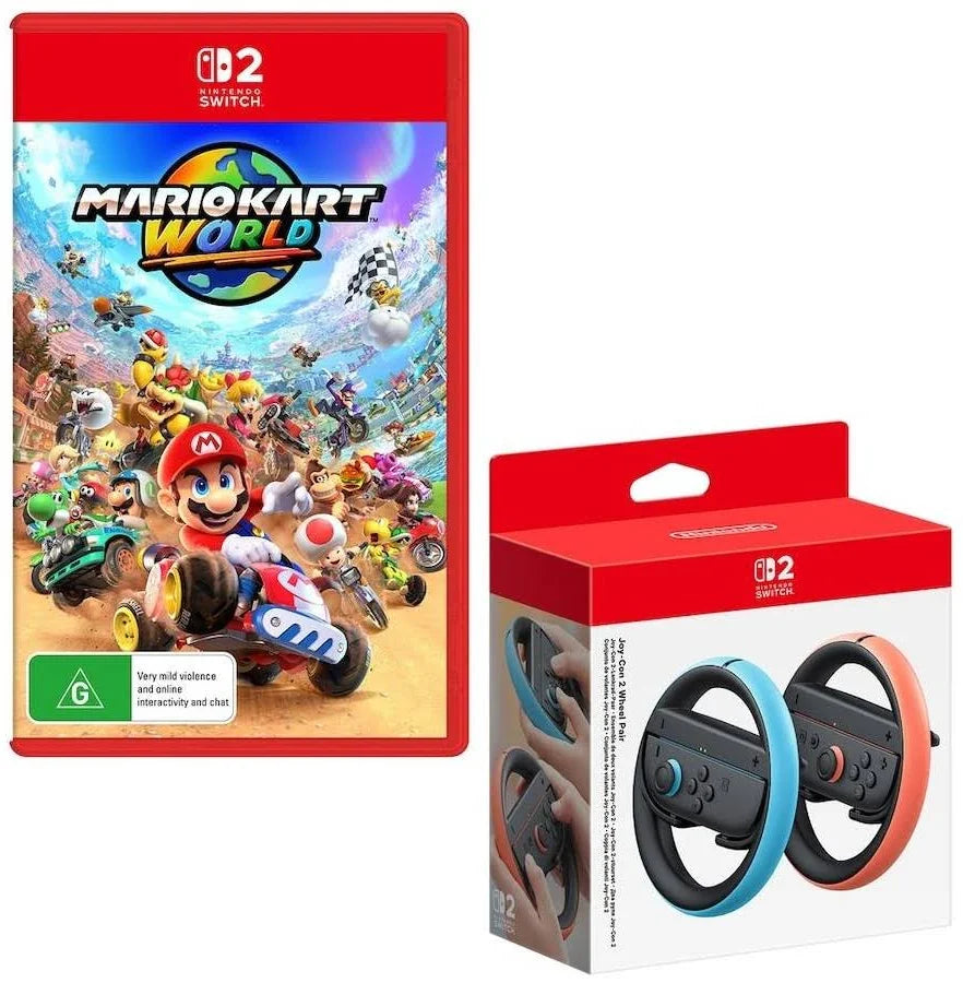Nintendo Switch 2 Mario Kart World Bundle Console – Excellent Condition Nintendo Switch 2