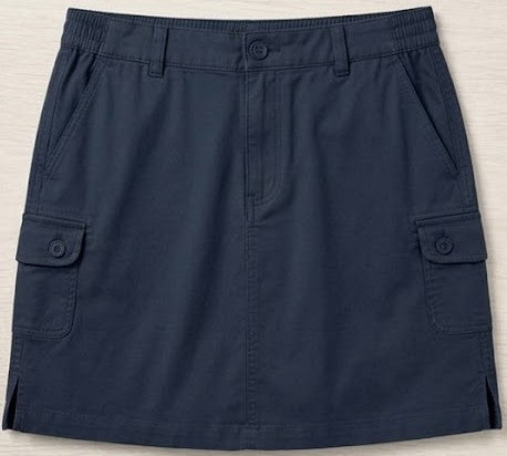 Briggs Ladies Skort Mid Rise with Cargo Pockets Built Skirt BRIGGS