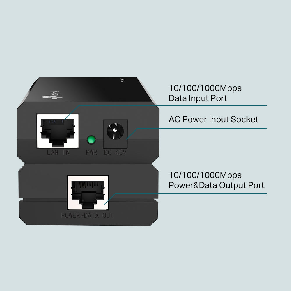 TP-Link Omada TL-PoE150S PoE Injector - As New - Refurbished TP-LINK