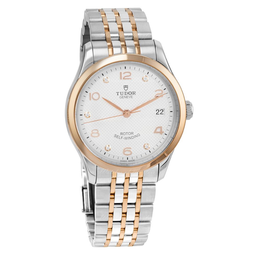 TUDOR 1926 M91451-0001 36mm Automatic Steel & Rose Gold Watch - Excellent Condition Tudor