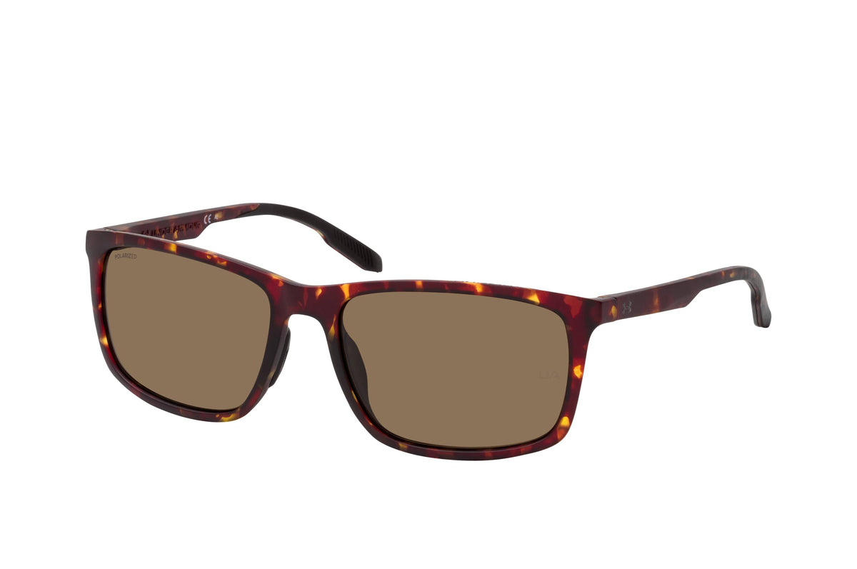 Under Armour UA Loudon N9P/SP UV400 Sunglasses - Havana/Brown - 58-17-145 UNDER ARMOUR
