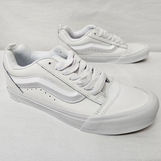 Vans Knu Skool Leather Sneakers, True White, EU 43 VANS