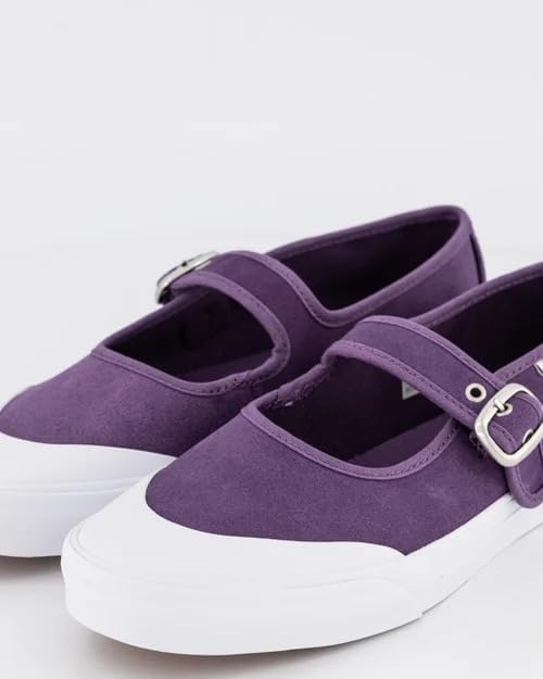 Vans Women's Mary Jane Sneaker, Suede Grape Jam, US 6 Vans