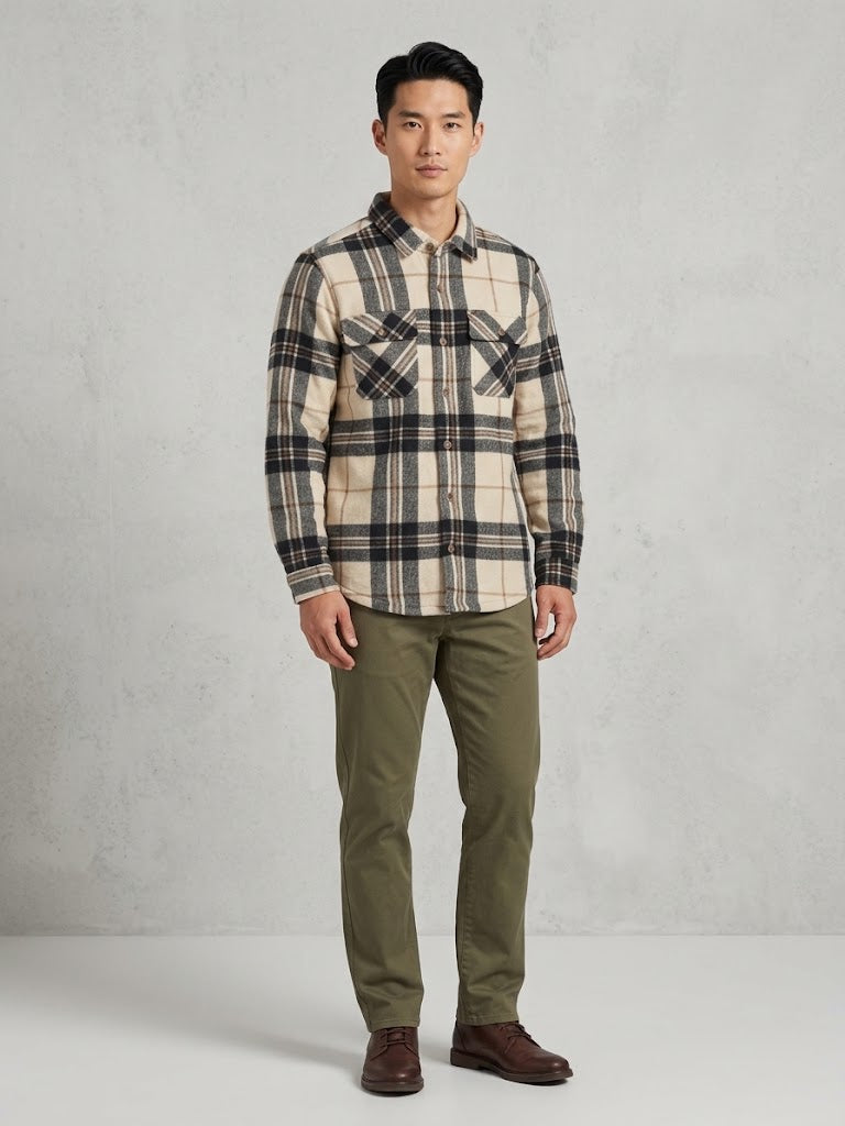 Boston Traders Men's Bonded Polar Shacket Boston Traders