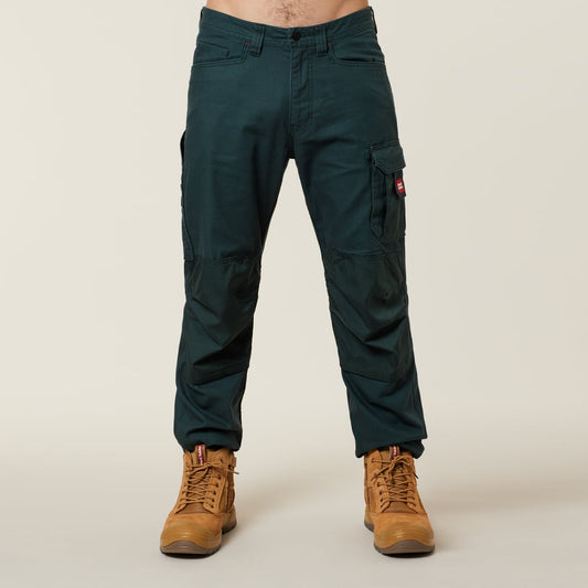Hard Yakka Men's Legends Cargo Pant, Green, Size 107 Regular Hard Yakka