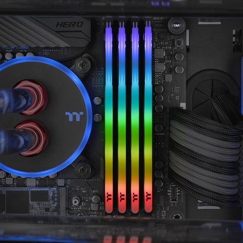 Thermaltake TOUGHRAM Z-ONE RGB DDR4 3600MHz 16GB (2x8GB) Gaming Memory Kit – Excellent Condition (No Box) THERMALTAKE